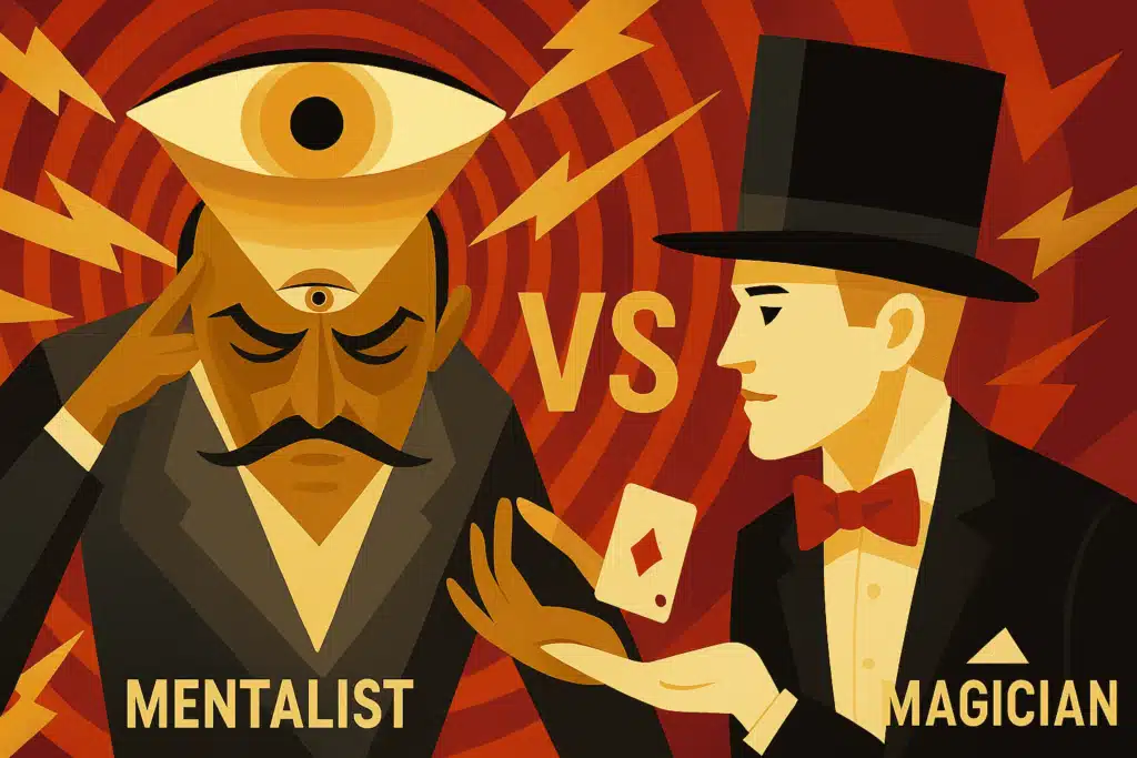 What is a mentalist, whats the diffrence between mentalist and a magician?